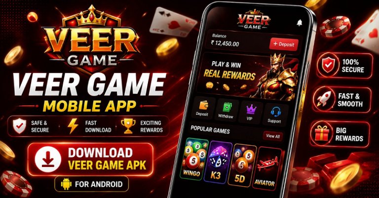 Veer Game Login Page